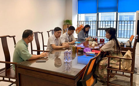 南海大沥行政服务中心到访协会 “益晒你” 服务站 共商“市民之窗”终端机落地事宜