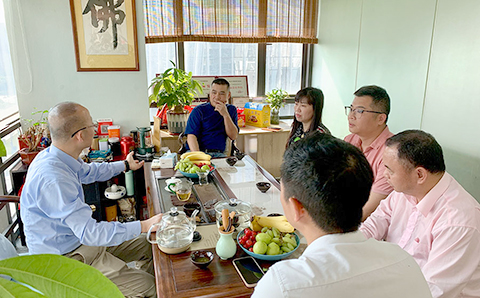 协会开展三月会企走访工作