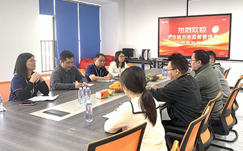 南海大沥镇市监一行到访协会“益晒你”服务站深化交流